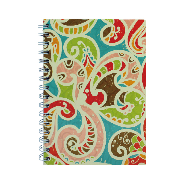 A5 Hard cover spiral notebook