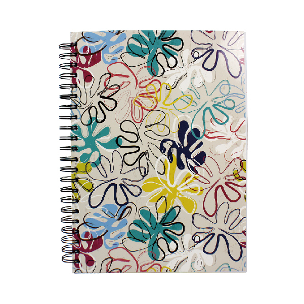 A5 Hard cover spiral notebook