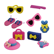 3D lady's accessary erasers