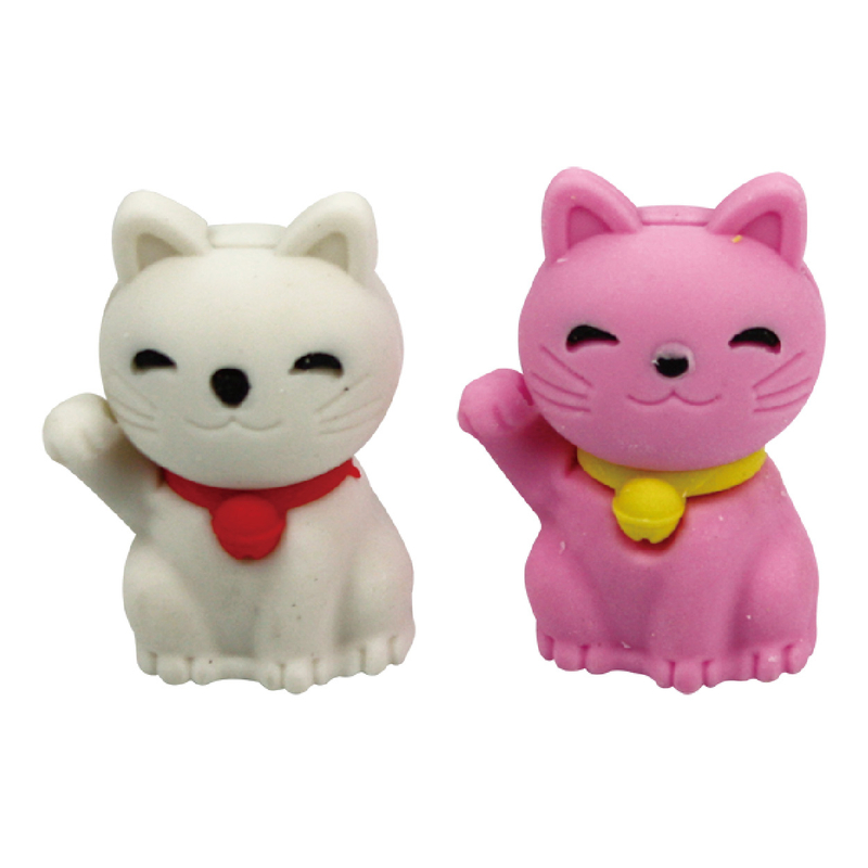3D animal shaped erasers